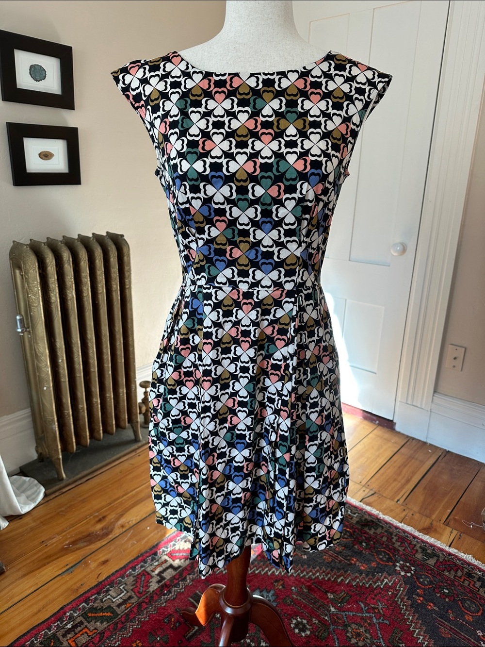 Closet Multicolor Geometric Dress
